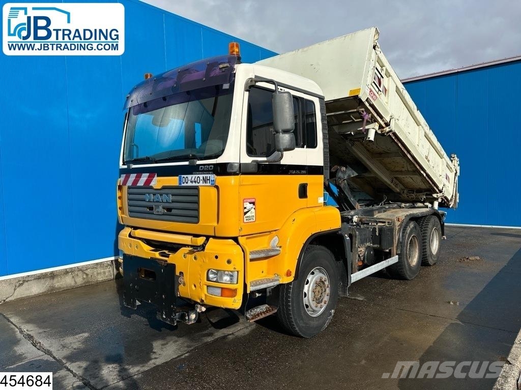MAN TGA 26 390 6x4, EURO 3, Manual, Steel suspension Φορτηγά Ανατροπή