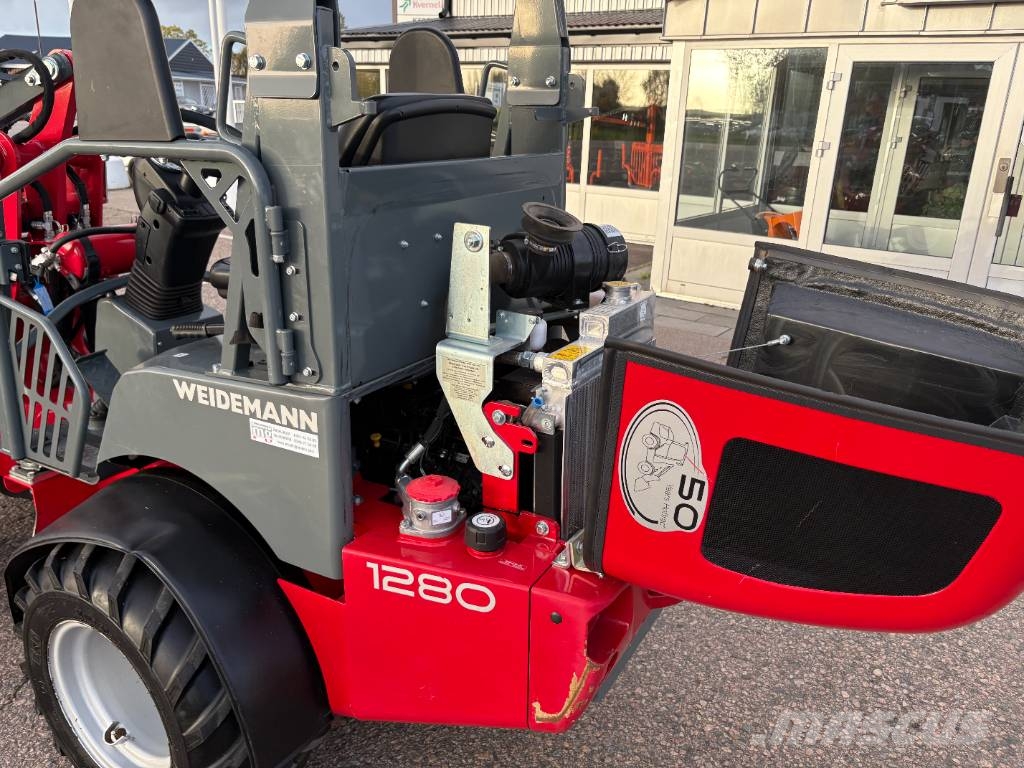 Weidemann 1280 لوادر صغيرة
