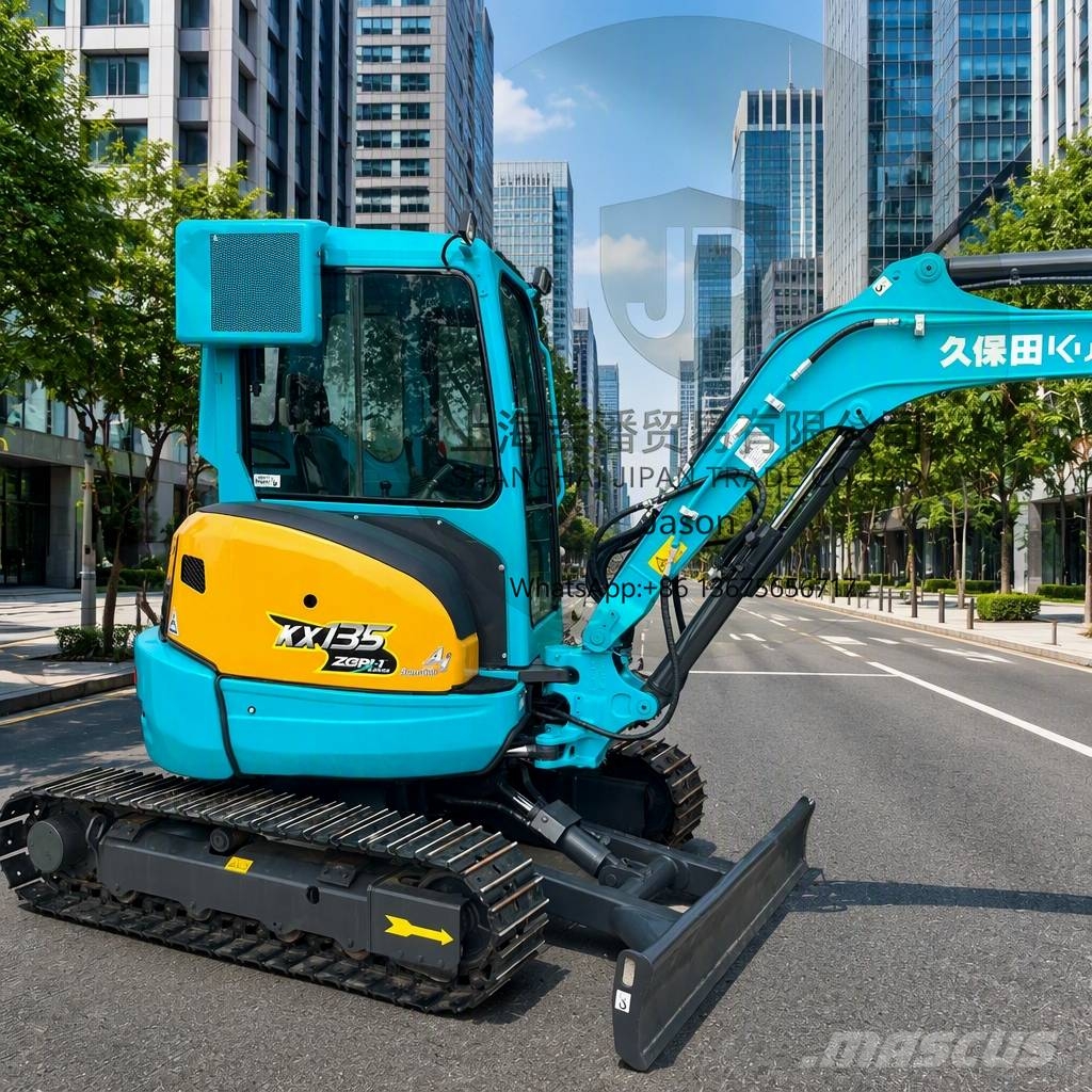 Kubota KX 135 소형 굴삭기 7톤 미만