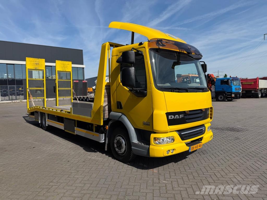 DAF LF 45 Machinetransporter Hydraulic ramps 48.000 km Camiones portacoches