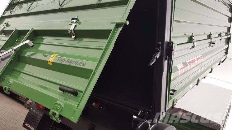Metal-Fach T711/3 trailer 12 T + extensions 800mm + tarpaulin Kallurhaagised