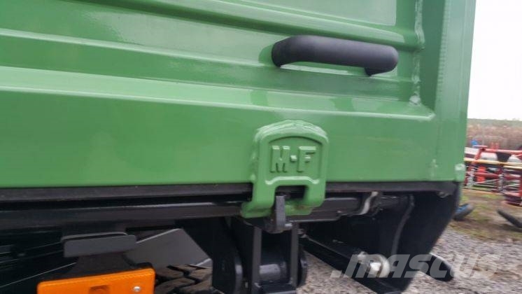 Metal-Fach T711/3 trailer 12 T + extensions 800mm + tarpaulin Kallurhaagised