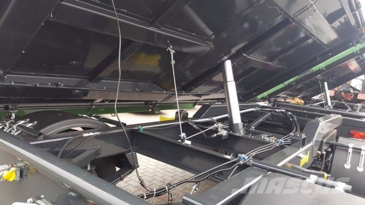 Metal-Fach T711/3 trailer 12 T + extensions 800mm + tarpaulin Kallurhaagised