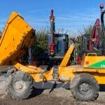 Thwaites 3T Swivel Dumper Vehículos compactos de volteo