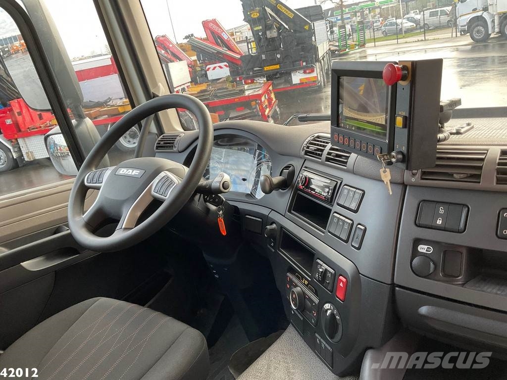 DAF FAN CF 340 Hiab 23 Tonmeter laadkraan Мусоровозы