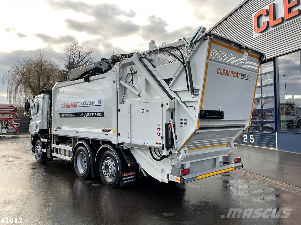 DAF FAN CF 340 Hiab 23 Tonmeter laadkraan Мусоровозы
