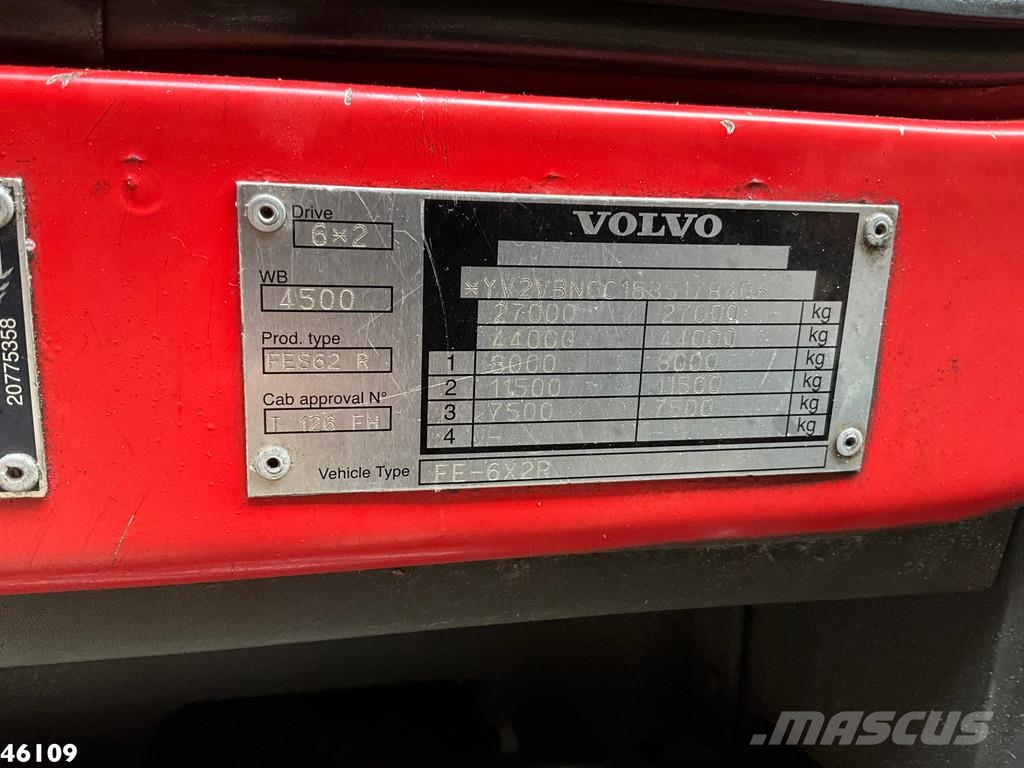 Volvo FE 320 Multilift 21 Ton haakarmsysteem Just 192.04 Abrollkipper