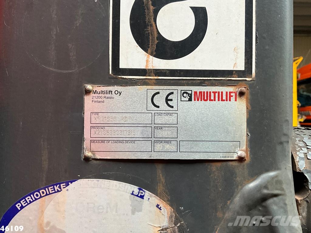 Volvo FE 320 Multilift 21 Ton haakarmsysteem Just 192.04 Abrollkipper