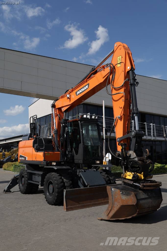 Doosan DX 170 W-5 Wielgraafmachines
