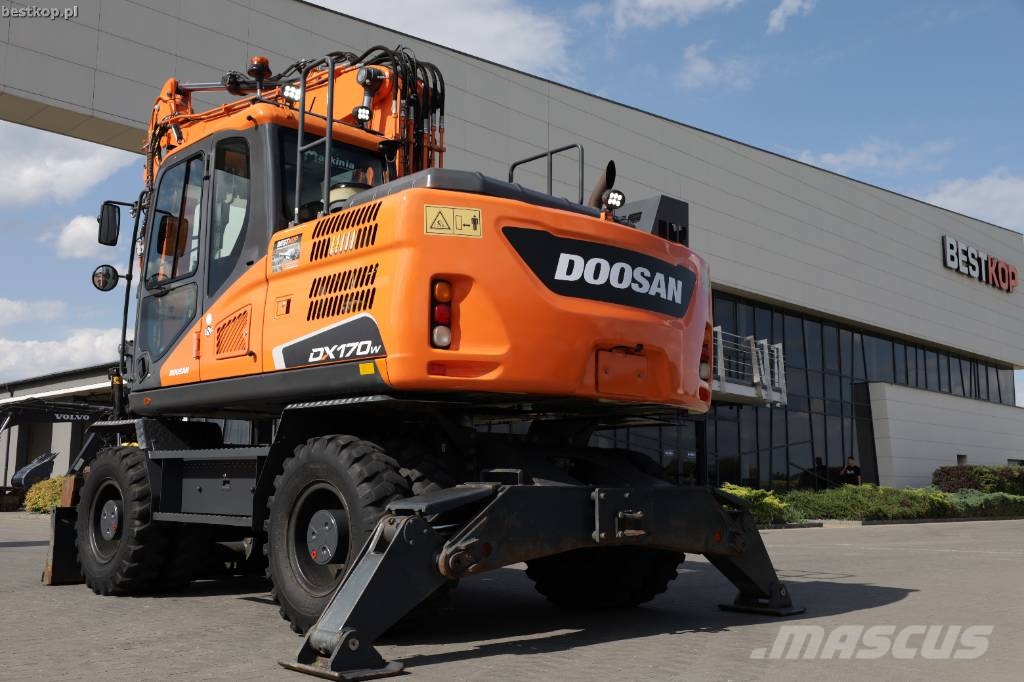 Doosan DX 170 W-5 Wielgraafmachines