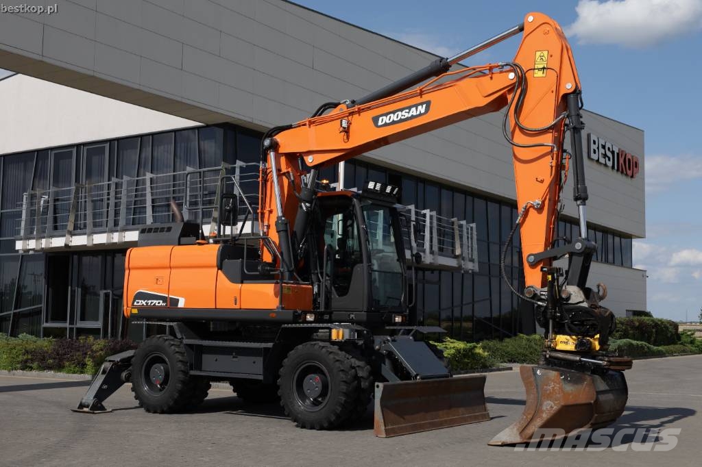 Doosan DX 170 W-5 Wielgraafmachines
