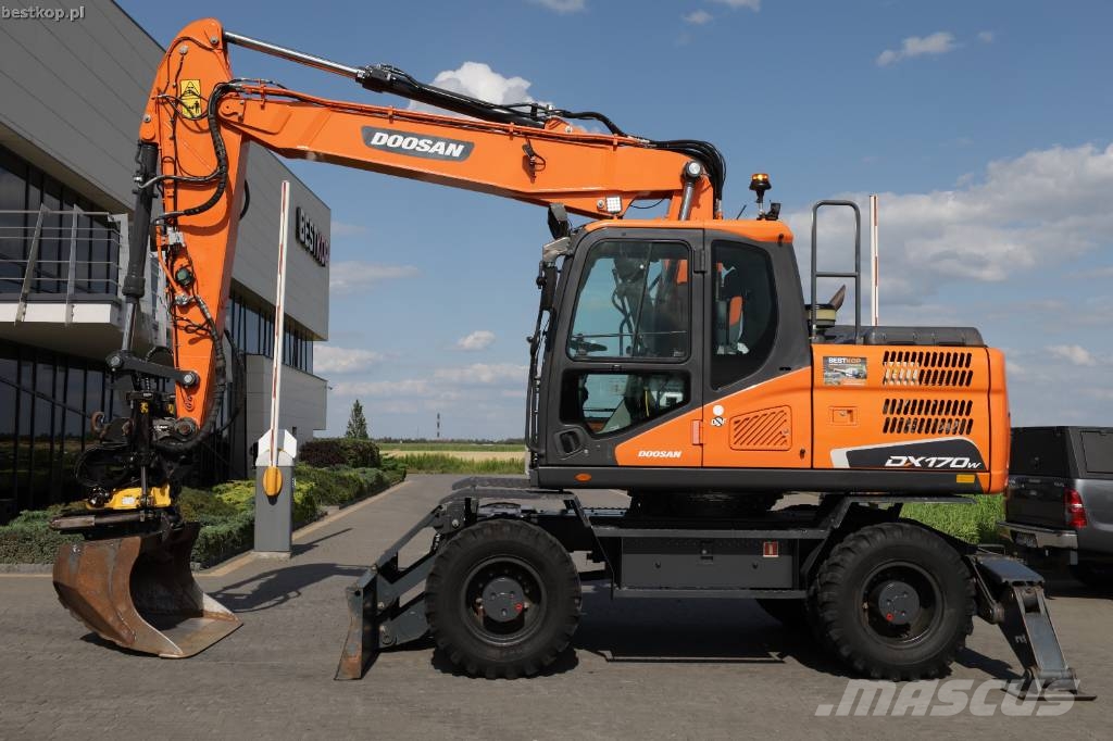 Doosan DX 170 W-5 Wielgraafmachines