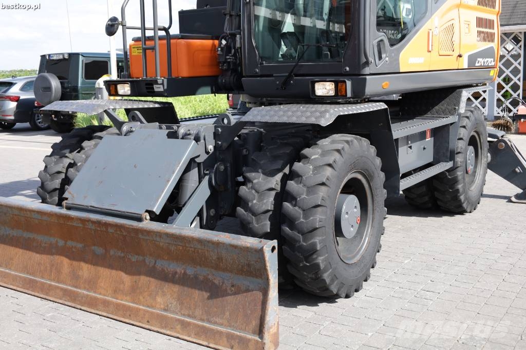Doosan DX 170 W-5 Wielgraafmachines