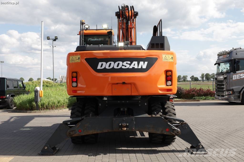 Doosan DX 170 W-5 Wielgraafmachines