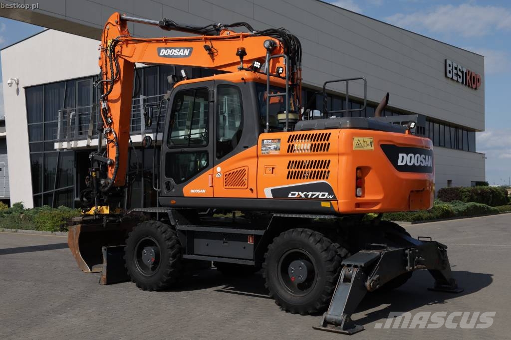 Doosan DX 170 W-5 Wielgraafmachines