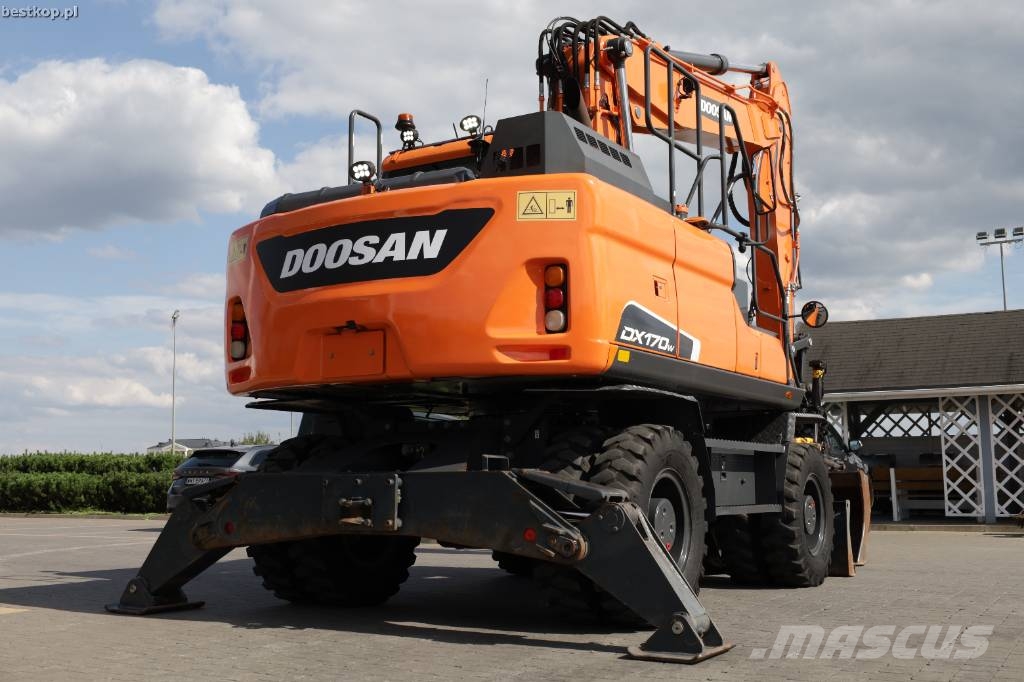 Doosan DX 170 W-5 Wielgraafmachines