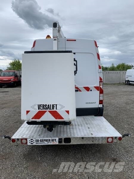 Renault Master Versalift ETL-32-125 - 12,5 m - 120kg Teherautóra szerelt emelők és állványok