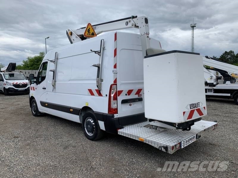 Renault Master Versalift ETL-32-125 - 12,5 m - 120kg Teherautóra szerelt emelők és állványok