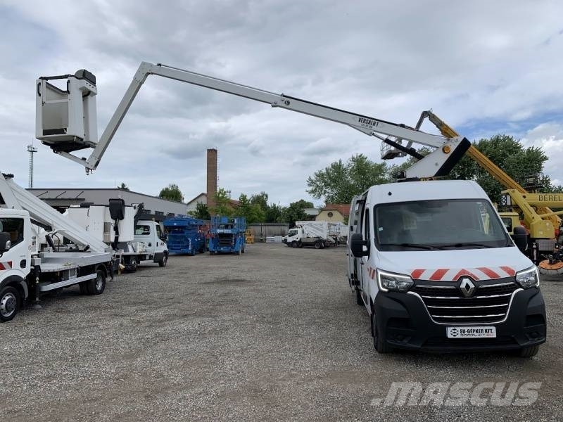 Renault Master Versalift ETL-32-125 - 12,5 m - 120kg Teherautóra szerelt emelők és állványok