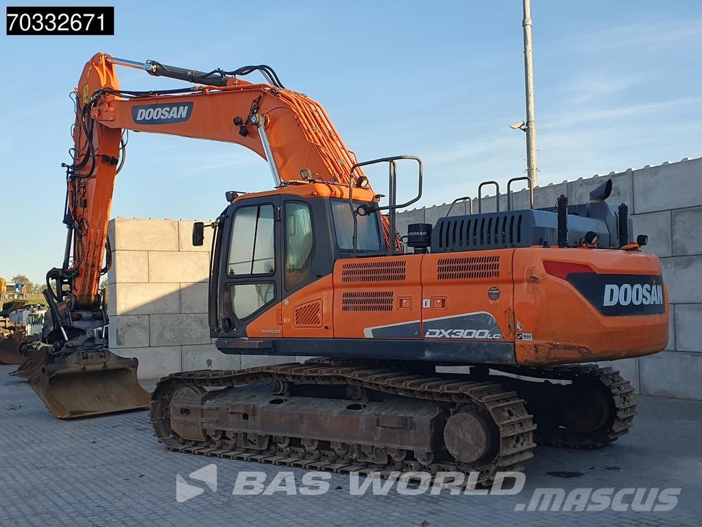Doosan DX300 LC-5 GPS - Tiltrotator Gravemaskiner på larvebånd