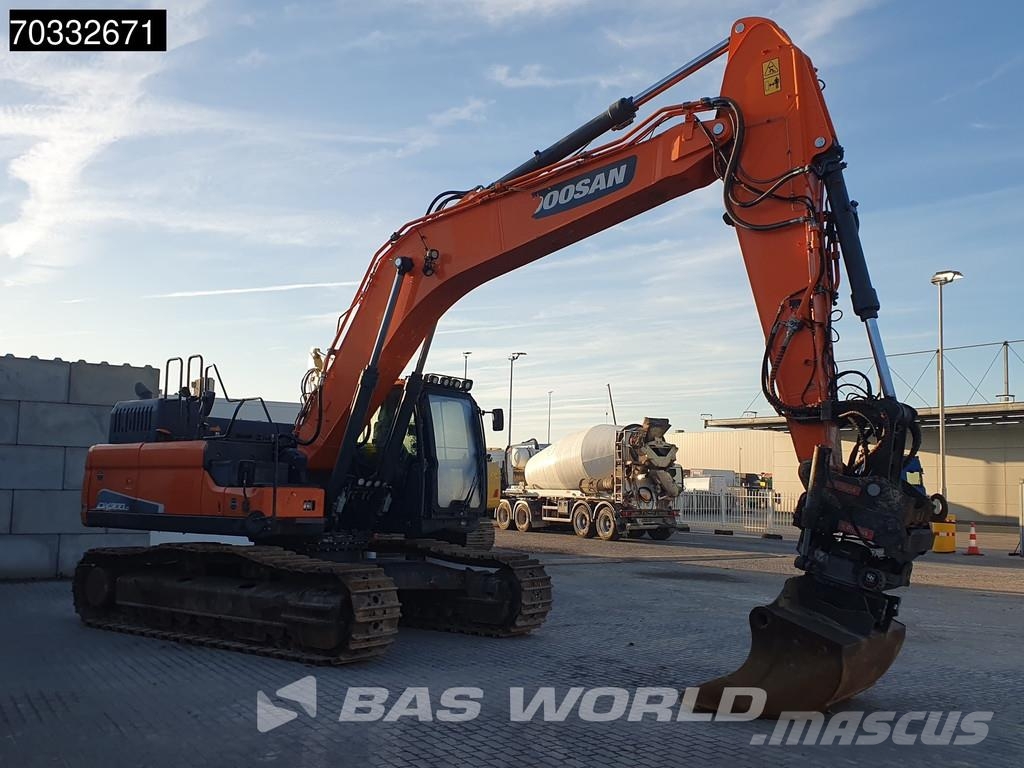 Doosan DX300 LC-5 GPS - Tiltrotator Gravemaskiner på larvebånd