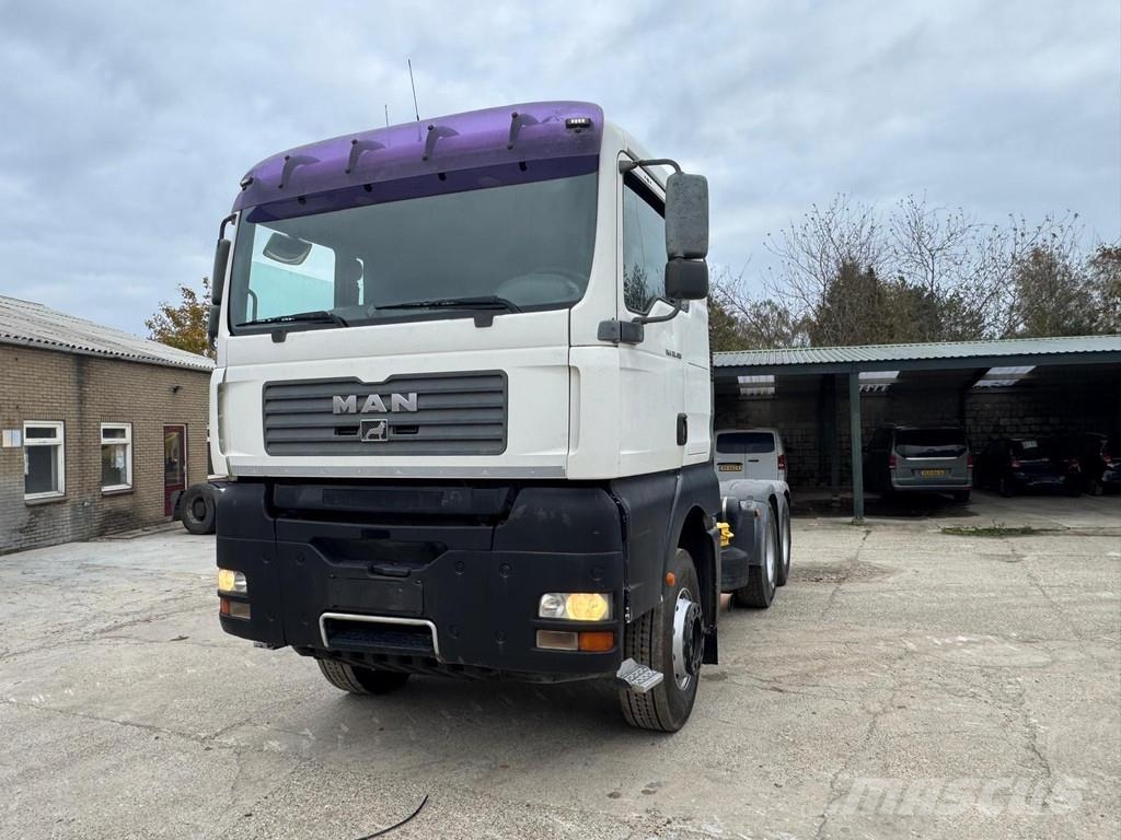 MAN TGA 33.480 Tractor - 6x4 - Full Steel Suspension - Vilcēji