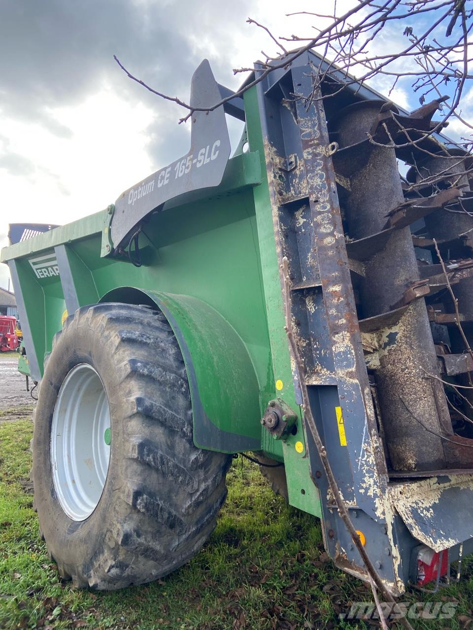 Perard Optium CE 165-SLC Mėšlo barstytuvai