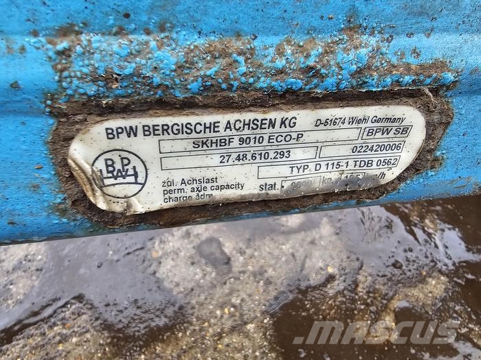 BPW SKHBF 9010 ECO-P Ejes