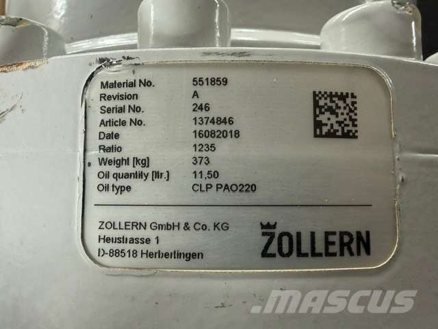ZOELLER ZOELLER Swing Gear to suit Liebherr/Enercon Запчасти для кранов