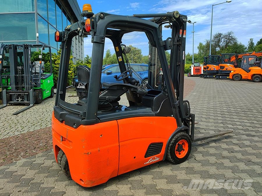 Linde E16C-01 Elektrikli forkliftler