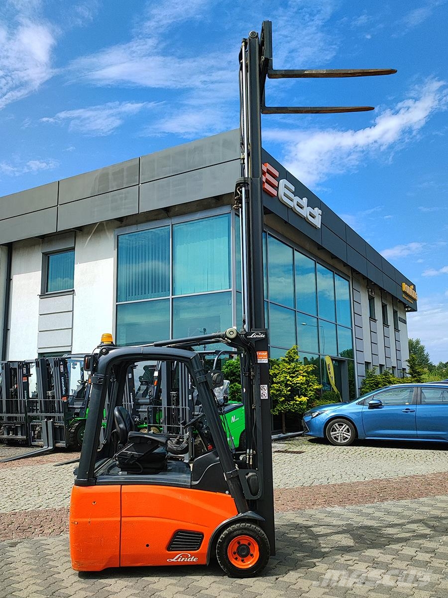 Linde E16C-01 Elektrikli forkliftler