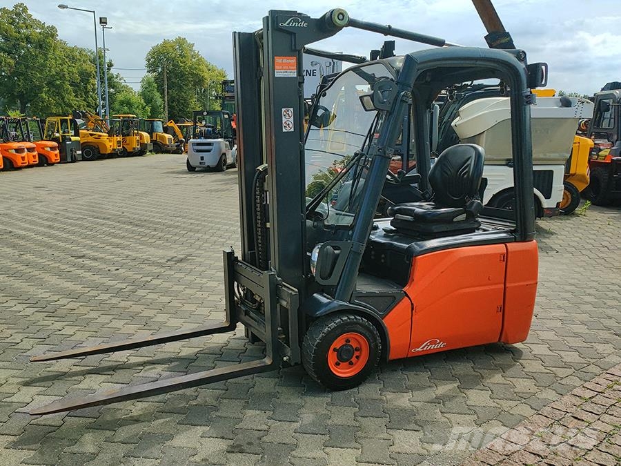 Linde E16C-01 Elektrikli forkliftler