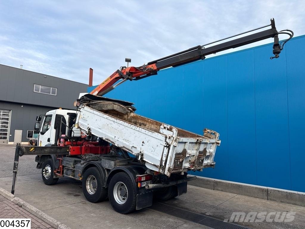 Renault Kerax 410 Dxi 6x4, Palfinger, Tri-benne, Retarder, Kiper tovornjaki