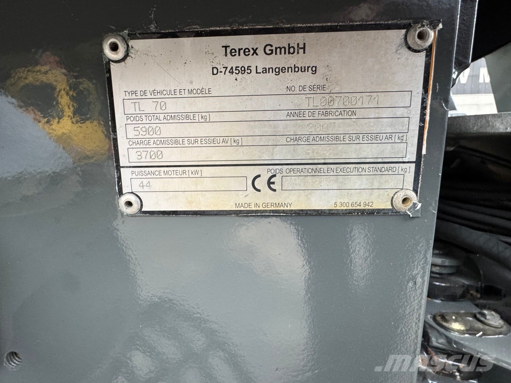 Terex TL 70 S Cargadoras sobre ruedas