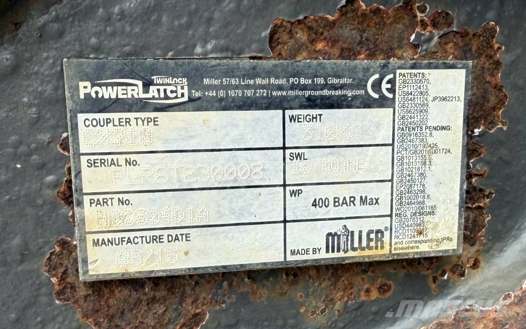 Engate rápido Ø80 mm Miller (incompleto) Άλλα εξαρτήματα