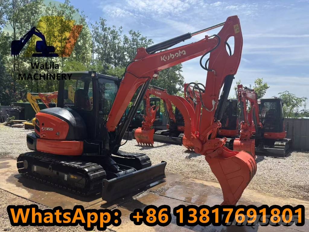 Kubota KX 165 Mini bagri <7t