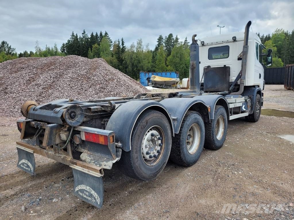 Scania G 420 Rol kiper kamioni sa kukom za podizanje tereta