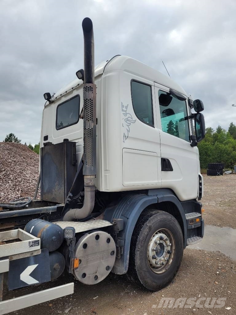 Scania G 420 Rol kiper kamioni sa kukom za podizanje tereta