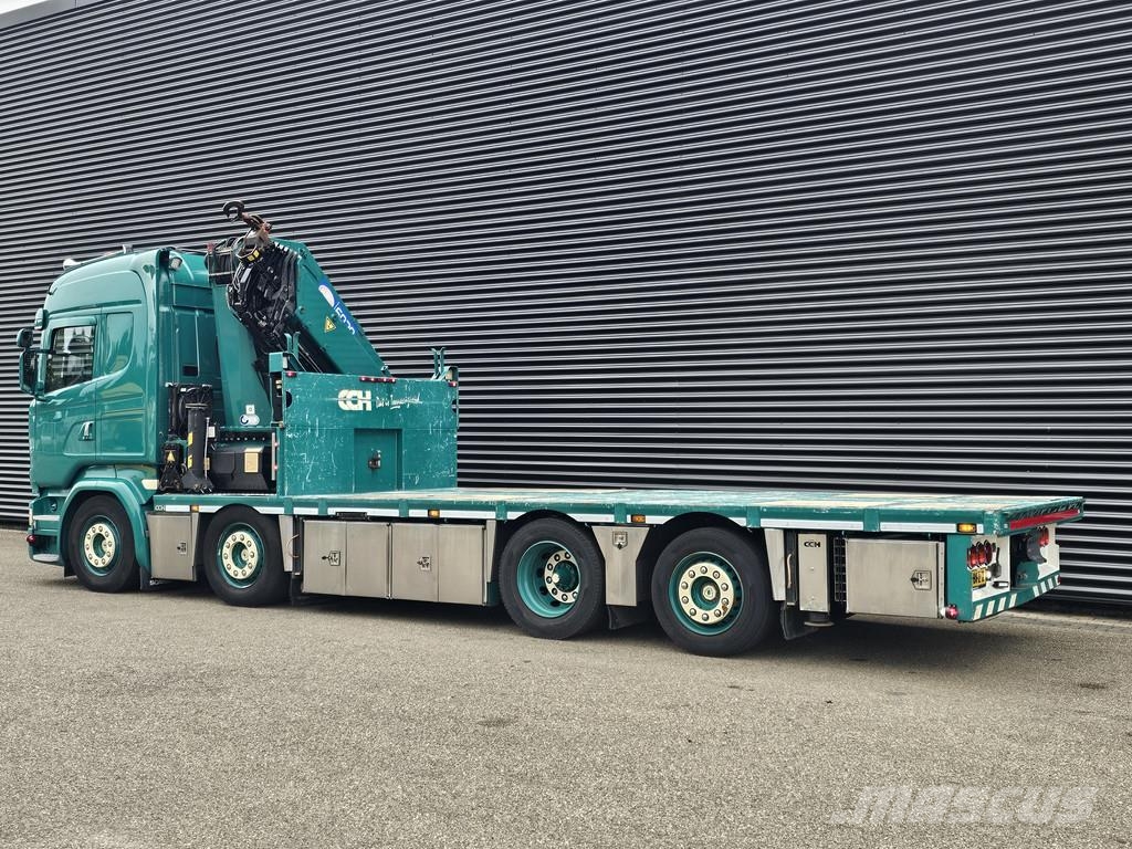Scania R450 8x2 / HMF 60TM / CRANE / KRAN Nosturiautot