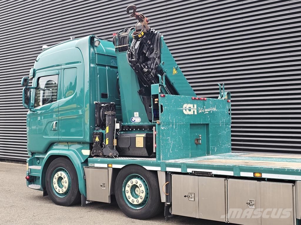 Scania R450 8x2 / HMF 60TM / CRANE / KRAN Nosturiautot