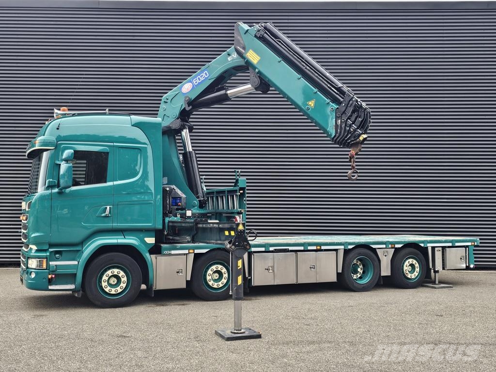 Scania R450 8x2 / HMF 60TM / CRANE / KRAN Nosturiautot