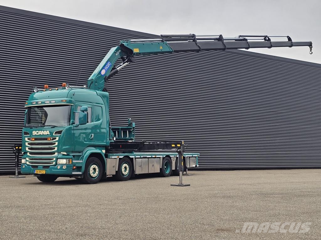 Scania R450 8x2 / HMF 60TM / CRANE / KRAN Nosturiautot