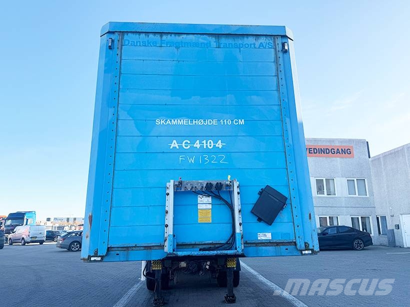 Nordic 2 axle Link Box trailer / Link-Kofferauflieger Box body semi-trailers