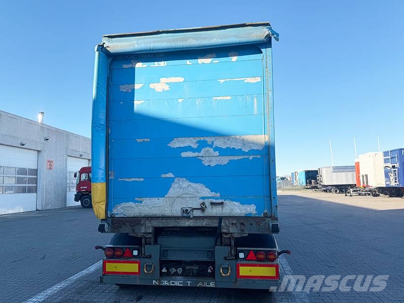 Nordic 2 axle Link Box trailer / Link-Kofferauflieger Box body semi-trailers
