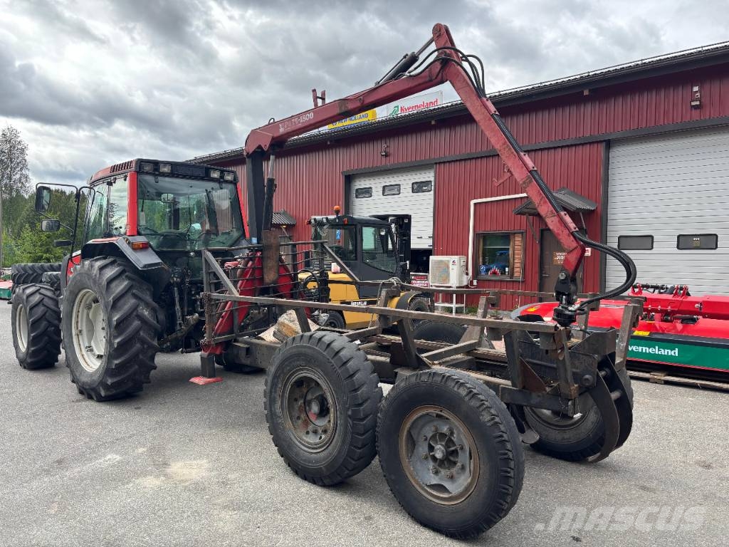 Patu 1800 + metsäperävaunu Meža piekabes