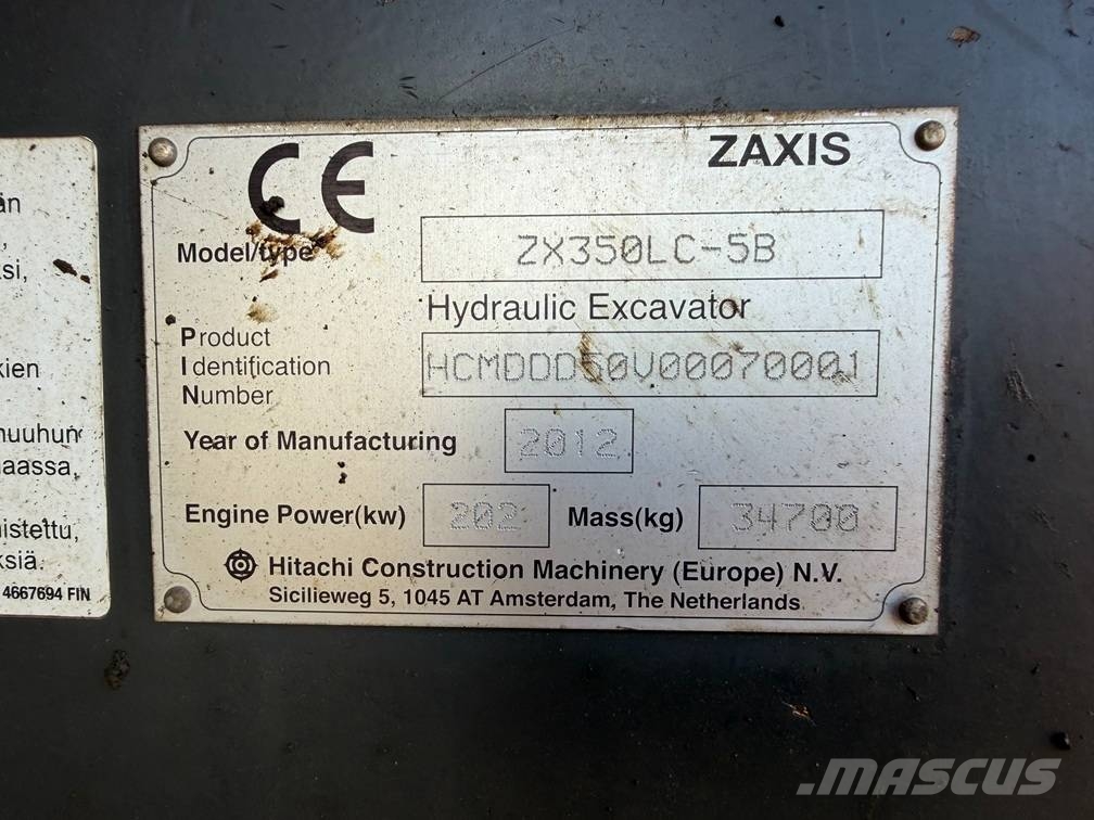 Hitachi ZX 350 LC-5B Raupenbagger