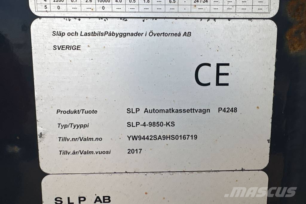 Volvo FH540, Kassettekipage, 46 Ton, Euro6 Kipper