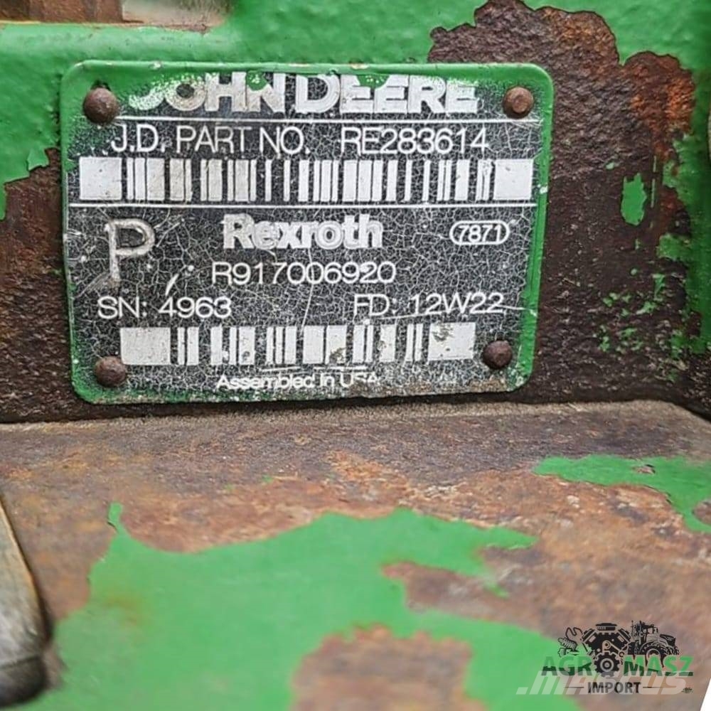 John Deere 7215R Parts Traktorid