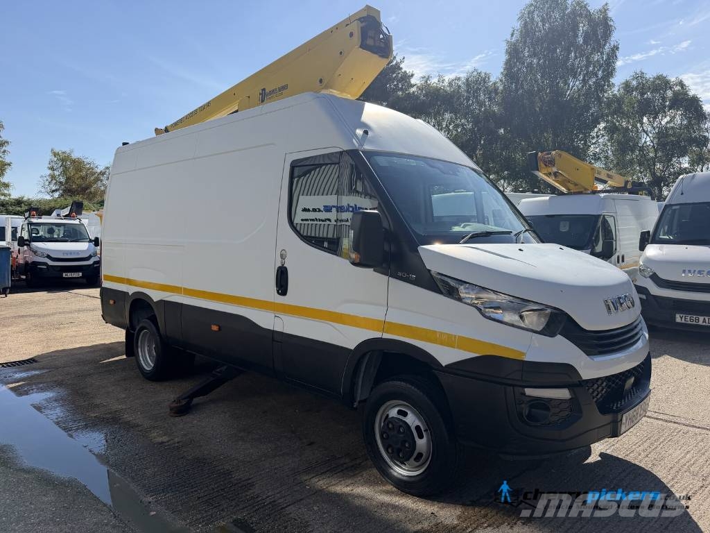 Iveco Daily Gardner Denver TDA145 Cherry Picker المنصات الهوائية المثبتة على شاحنة