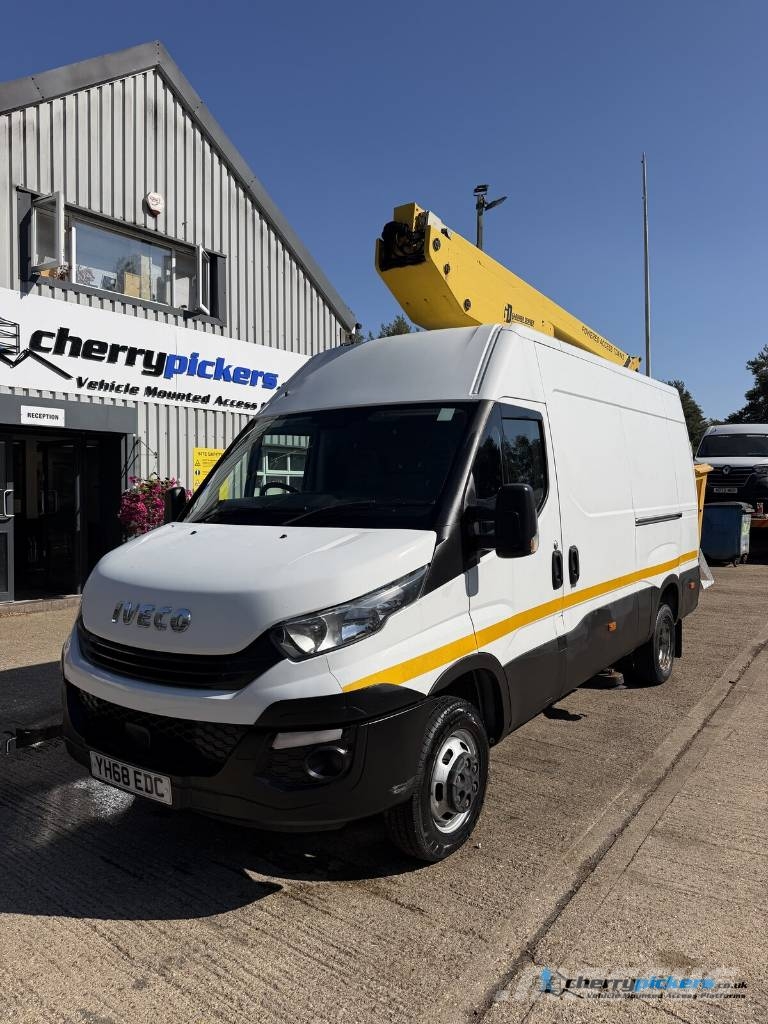 Iveco Daily Gardner Denver TDA145 Cherry Picker المنصات الهوائية المثبتة على شاحنة